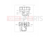 KAWASAKI Z800 ABS (ZR800DFF) Crankcase Bolt Pattern