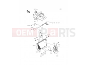 KAWASAKI Z800 ABS (ZR800DFF) Radiator