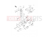 KAWASAKI Z800 ABS (ZR800DFF) Suspension/Shock Absorber