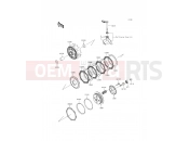 KAWASAKI D-TRACKER (KLX150HGF) Clutch