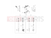 KAWASAKI D-TRACKER (KLX150HGF) Front Fork