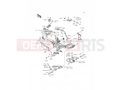 KAWASAKI ER-6n ABS (ER650FGF) Frame Fittings