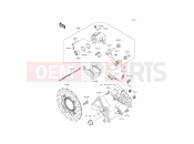 KAWASAKI ER-6n ABS (ER650FGF) Rear Brake