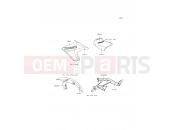 KAWASAKI ER-6n ABS (ER650FGF) Decals(Red)