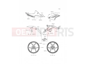 KAWASAKI ER-6n ABS (ER650FGF) Decals(Green)