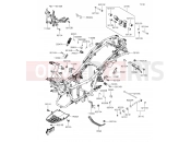 KAWASAKI J300 ABS (SC300BGF) Frame
