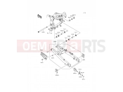 KAWASAKI NINJA 250SL (BX250AGFA) Swingarm