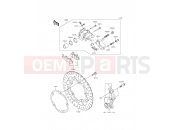 KAWASAKI NINJA 250SL (BX250AGFA) Front Brake