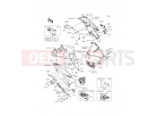 KAWASAKI NINJA 250SL (BX250AGFA) Cowling Lowers