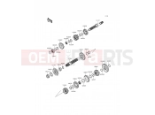 KAWASAKI NINJA 250SL ABS (BX250BGFA) Transmission
