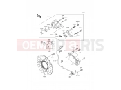 KAWASAKI NINJA 250SL ABS (BX250BGFA) Rear Brake