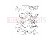 KAWASAKI NINJA 250SL ABS (BX250BGFA) Side Covers/Chain Cover