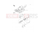 KAWASAKI NINJA 300 (EX300AGFA) Gear Change Drum/Shift Fork(s)