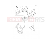 KAWASAKI NINJA 300 (EX300AGFA) Rear Brake