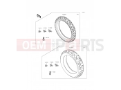 KAWASAKI NINJA 300 ABS (EX300BGF) Tires