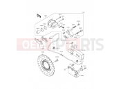 KAWASAKI NINJA 300 ABS (EX300BGF) Rear Brake