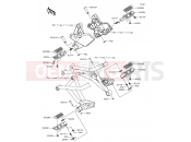 KAWASAKI VERSYS 1000 (KLZ1000BGF) Footrests