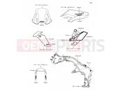KAWASAKI VERSYS 1000 (KLZ1000BGF) Decals(Orange)
