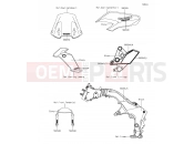 KAWASAKI VERSYS 1000 (KLZ1000BGF) Decals(Black)