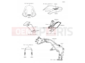 KAWASAKI VERSYS 1000 (KLZ1000BGF) Decals(White)