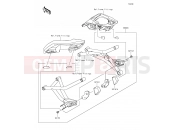 KAWASAKI VERSYS 1000 (KLZ1000BGF) Accessory(Bag Fitting Kit)