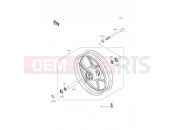 KAWASAKI VERSYS 650 ABS (KLE650FGF) Front Hub
