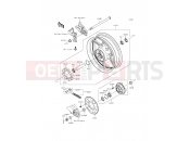 KAWASAKI VERSYS 650 ABS (KLE650FGF) Rear Hub