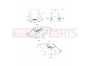 KAWASAKI VERSYS 650 ABS (KLE650FGF) Decals(Orange)