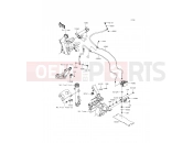 KAWASAKI VULCAN S ABS (EN650BGF) Brake Piping