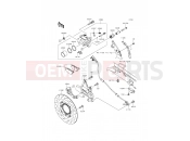 KAWASAKI VULCAN S ABS (EN650BGF) Rear Brake