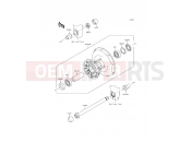 KAWASAKI W800 (EJ800AGF) Front Hub