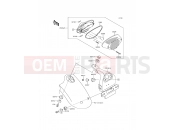 KAWASAKI W800 (EJ800AGS) Taillight(s)