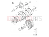 KAWASAKI Z1000 ABS (ZR1000GGF) Clutch(GEF~GFF)