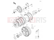 KAWASAKI Z1000 ABS (ZR1000GGF) Clutch