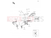 KAWASAKI Z1000 ABS (ZR1000GGF) Cowling(Upper)