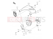 KAWASAKI Z1000 ABS (ZR1000GGF) Cowling Lowers