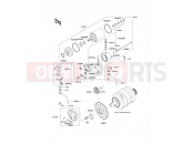 KAWASAKI EL250 (EL250-E3) Starter Motor
