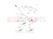 Side Covers/Chain Cover - Kawasaki KLE500 (KLE500-A3) 1993