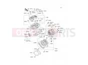 KAWASAKI VN1500 DRIFTER (VN1500-R1H) Cylinder Head