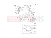 Right Engine Cover(s) - Kawasaki W650 (EJ650-A3) 2001