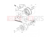 KAWASAKI 2004 Rear Hub