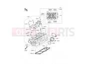 KAWASAKI ER-6f ABS (EX650B6F) Cylinder Head