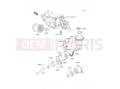 KAWASAKI ER-6f ABS (EX650B6F) Oil Pump