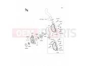 KAWASAKI ER-6f ABS (EX650B6F) Water Pump