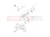 KAWASAKI NINJA ZX-6R (ZX636C6F) Gear Change Drum/Shift Fork(s)