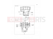 KAWASAKI NINJA ZX-6R (ZX636C6F) Crankcase Bolt Pattern