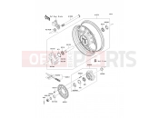 KAWASAKI NINJA ZX-6R (ZX636C6F) Rear Hub