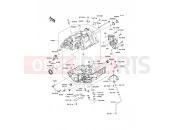 Crankcase(-ER650AE057323) - Kawasaki ER-6f ABS (EX650B7F) 2007