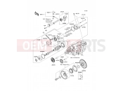 Starter Motor(-ER650AE046804) - Kawasaki ER-6f ABS (EX650B7F) 2007