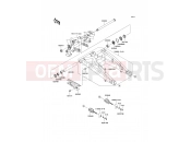 Swingarm - Kawasaki ER-6f ABS (EX650B7F) 2007